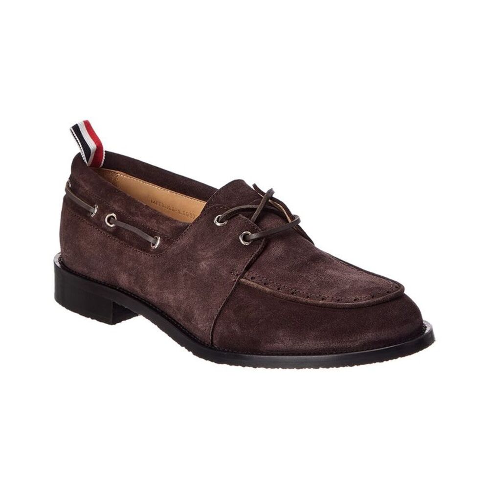 Thom Browne Suede Loafer, Brown